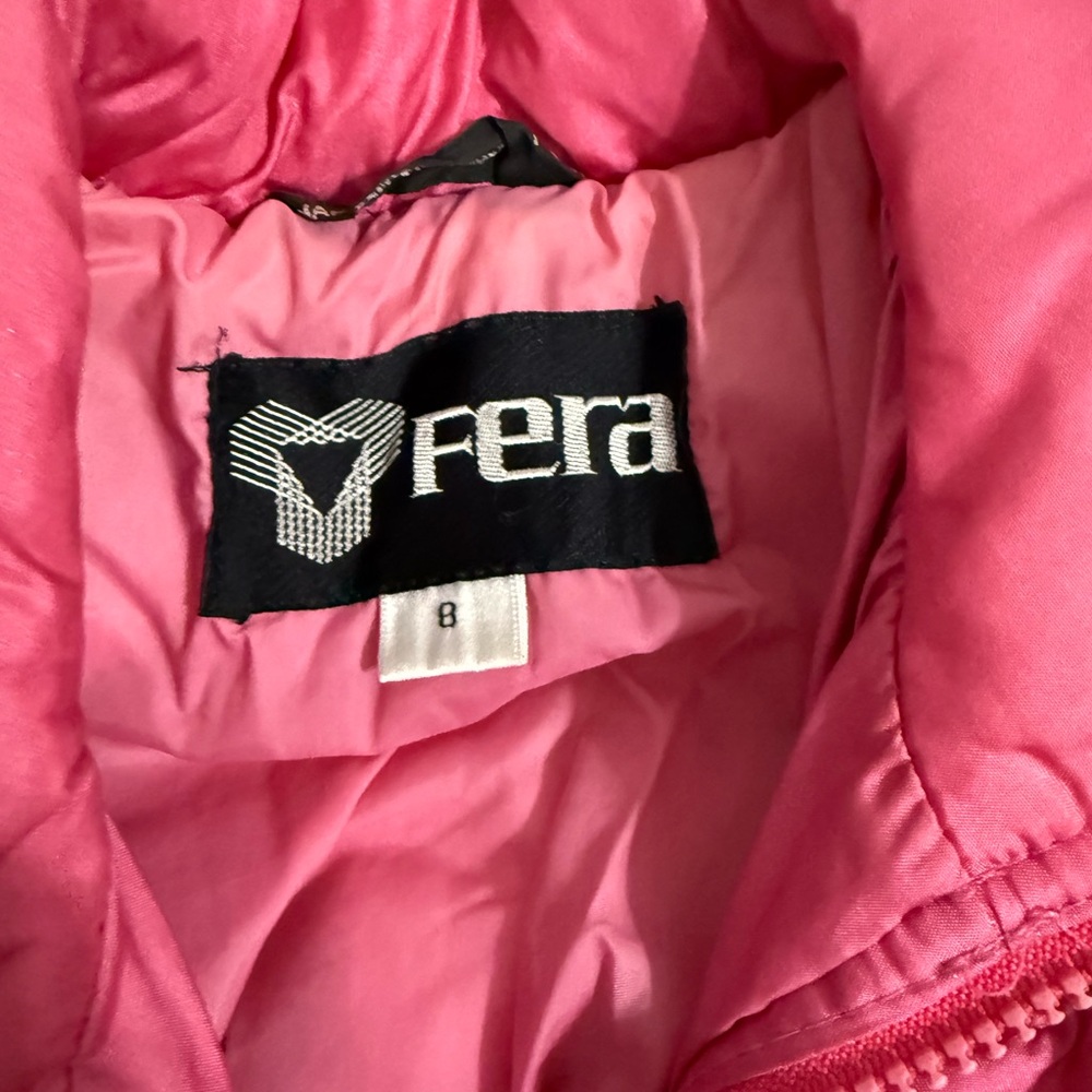 Fera Women's Pink Insulated Puffer Jacket